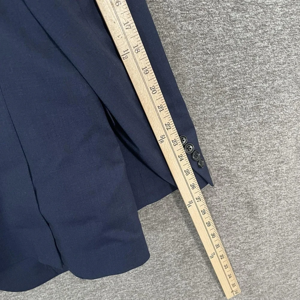 Bonobos‎ Suit Jacket Mens 44R Blue Wool Stretch Standard Fit Two Button Notch